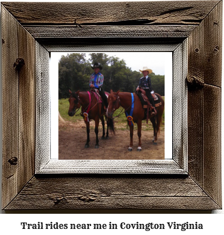 trail rides near me in Covington, Virginia